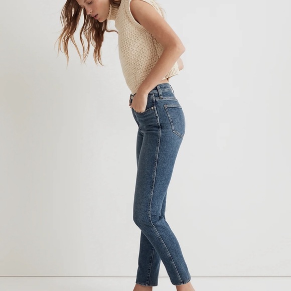 Madewell Stovepipe Jeans in Auraria Wash Size 27 - Picture 3 of 8